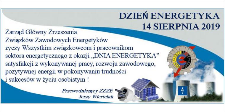 Dzień Energetyka 14 sierpnia
