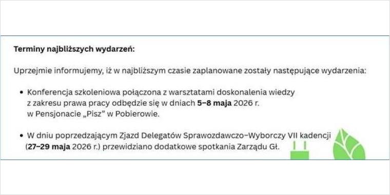 Konferencja szkoleniowa